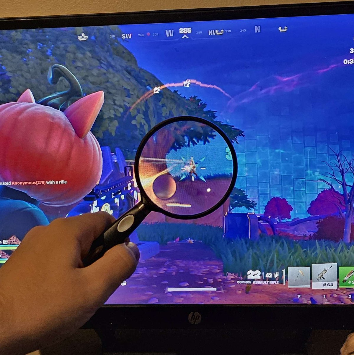 cuzl_2's tweet photo. me when fortnite doesn't have a scoped ar in rotation https://t.co/JWlZl2l8mx
