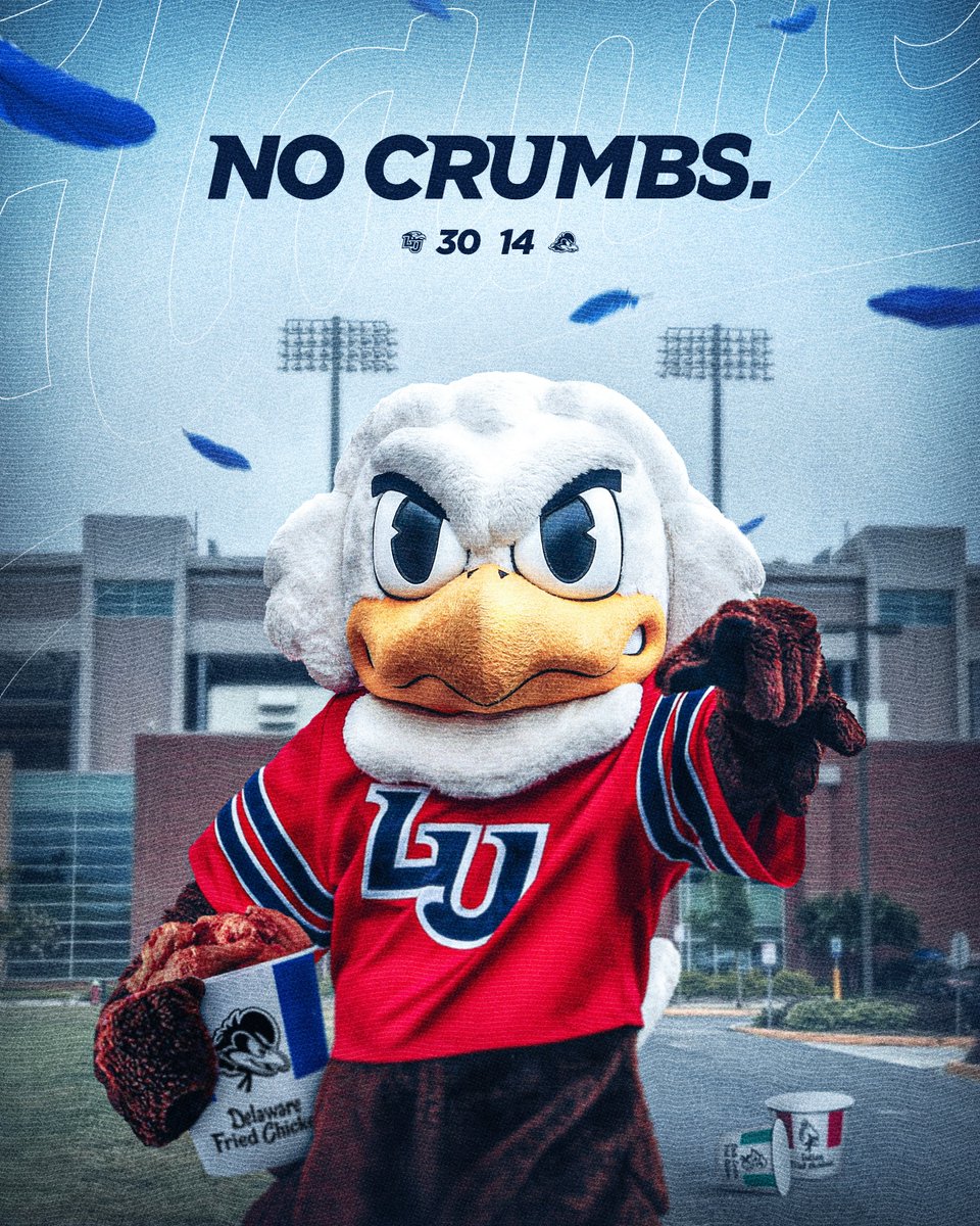 LibertyFootball's tweet photo. cleaned the plate 🍽️ https://t.co/SbRGFfnQV3
