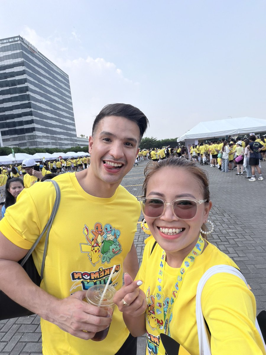 itsmarjofficial's tweet photo. Hello @Markkistroem 😍

#PokemonRun #PokemonRunPhilippinesEdition https://t.co/3F6DRB34kz