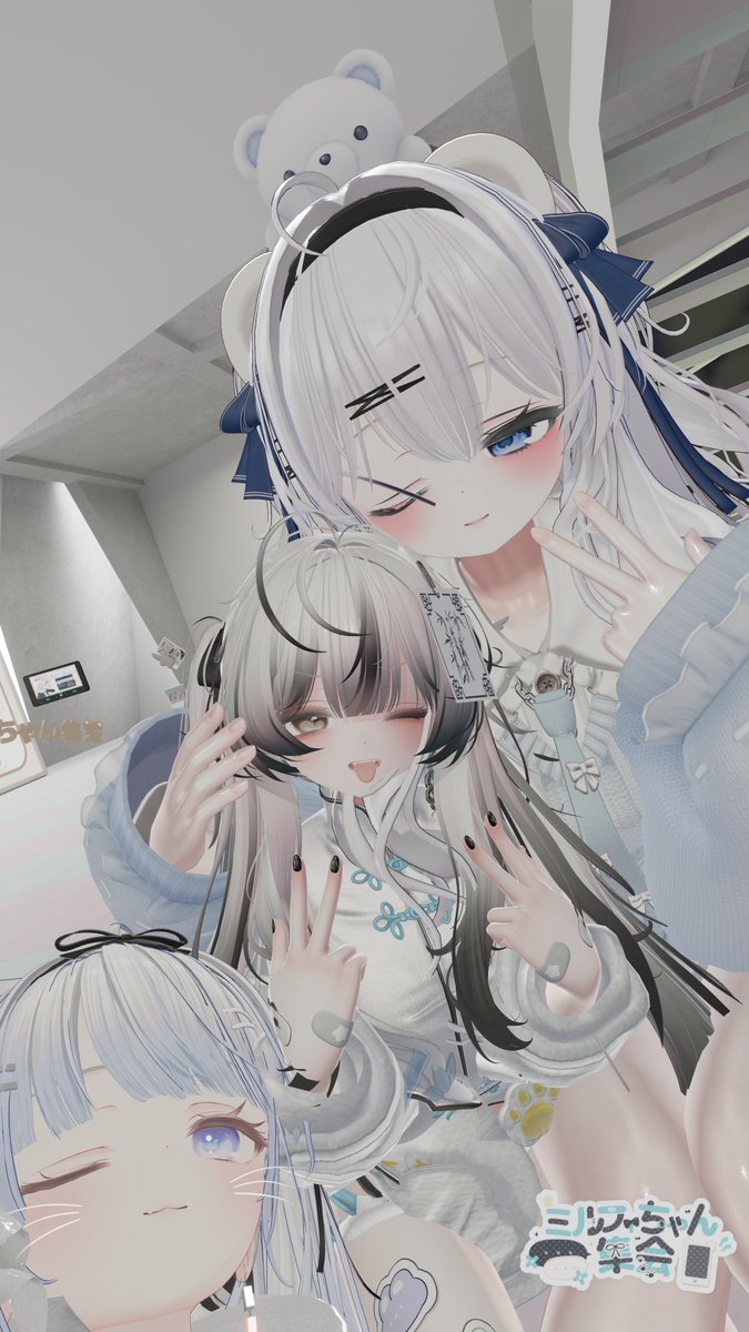 srey_vrc's tweet photo. #ミルフィちゃん集会
ツーショ！ https://t.co/PewXchb7LD
