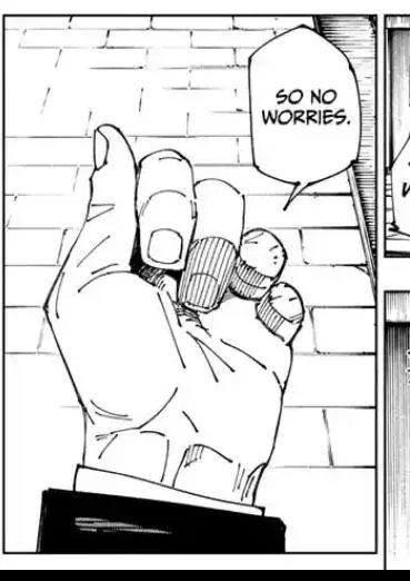 vitalcosmic's tweet photo. Yuuji sacrificed his ring finger to get Megumi back, which means that canonically Yuuji proposed to Megumi first btw https://t.co/d7LtqWgiwf