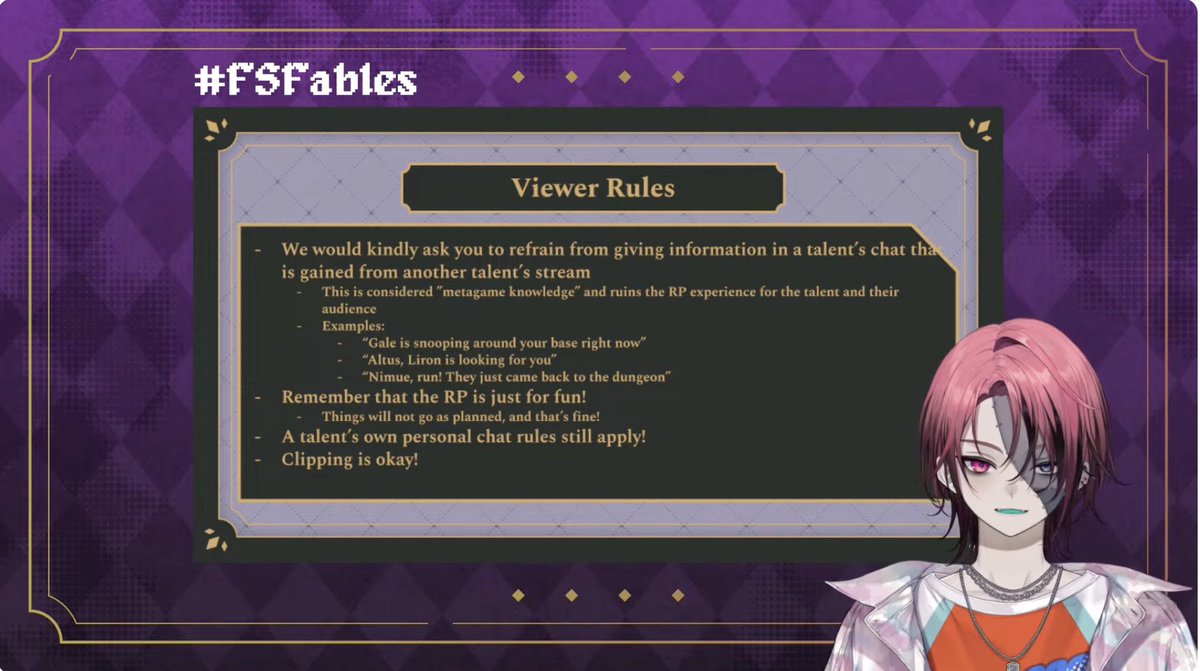 Eunaaline's tweet photo. #FSFables Viewers Rules!
Stagelights we know the drill, okay?? 
Let’s enjoy their 2weeks rp and let the boys also enjoy their ro characters world.. 

Please read the rules carefully and follow it diligently! https://t.co/aq2Dihf48I