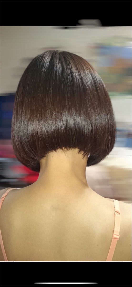 33kami33's tweet photo. ボブだと刈り上げがバレないもんだ✂️ https://t.co/1epdXZXKl3