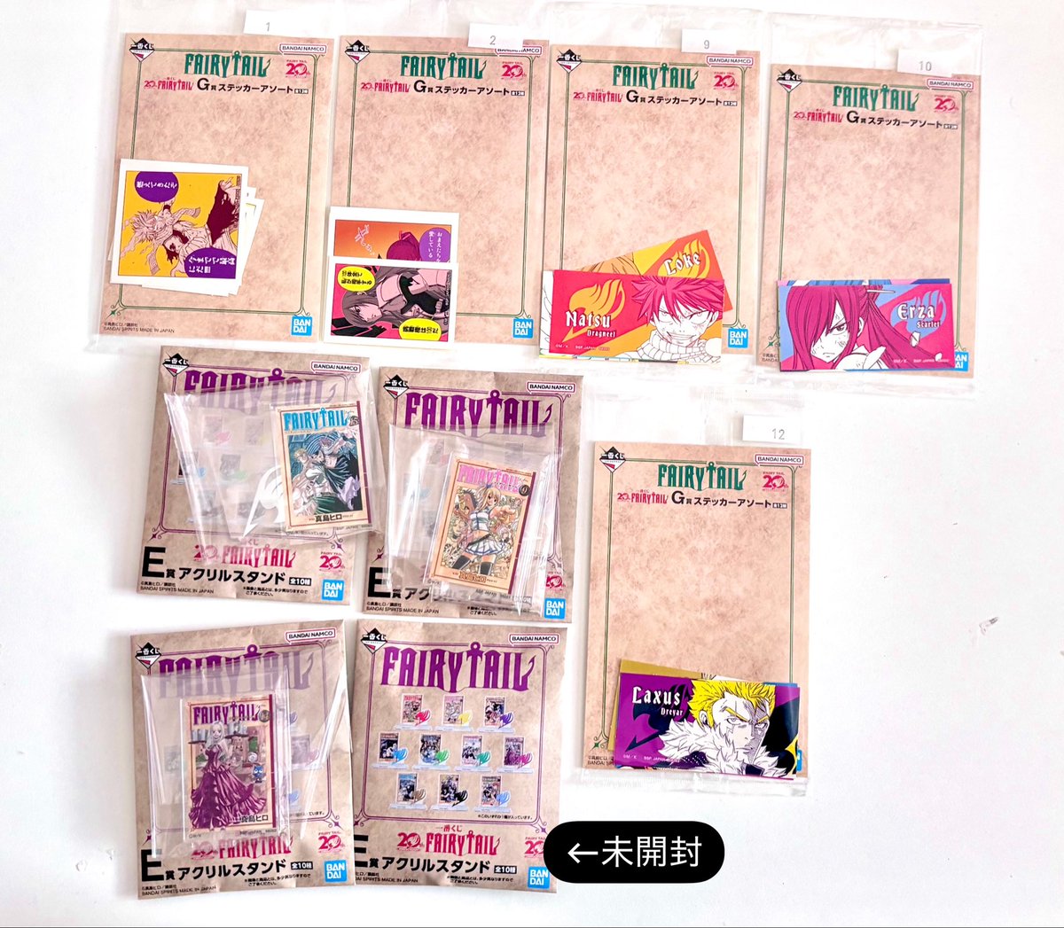sT16_udon's tweet photo. フェアリーテイル FAIRY TAIL 一番くじ

【譲】画像一覧
【求】下記価格+送料
G賞→400円
E賞→500円（未開封のみ600円）
F賞→700円
D賞→1,500円

F賞エルザ悩んでいるため厳しめ

PayPay/三井住友銀行より送金希望
（手数料は御相手様負担でお願いします）

よろしくお願いいたします(⋆ᴗ͈ˬᴗ͈)” https://t.co/kq73OYfmZa