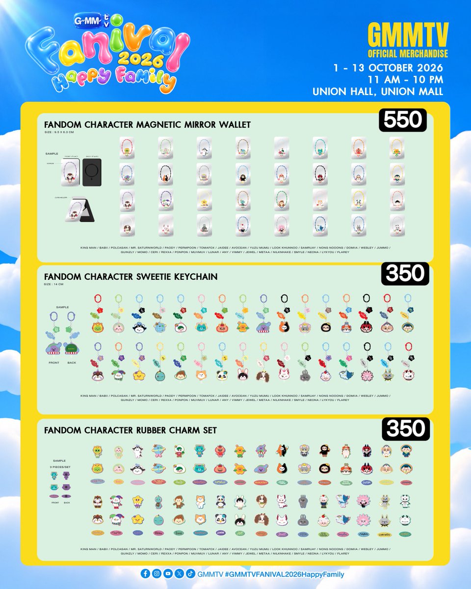 babebiebunny's tweet photo. ⭐️ รับหิ้ว | รอบ walk-in วันนี้คับ ( q 19X ) 🐠
#GMMTVFANIVAL2026HappyFamily

♡ ได้คูปองไซน์ ♡ 

✅ ว่างทุกอย่างคับ

xx ไม่รับหิ้วการ์ด xx

☆ มีนัดรับ / ปณ. 50 ems. 🎀

* ของหมดคืนเงินเต็มจำนวน * 

💌 สนใจ dm สอบถามได้เลยคับ ! 
#ตลาดนัดgmmtv 
#GMMTVFANIVAL2026HappyFamily https://t.co/ktkxUb8UjZ