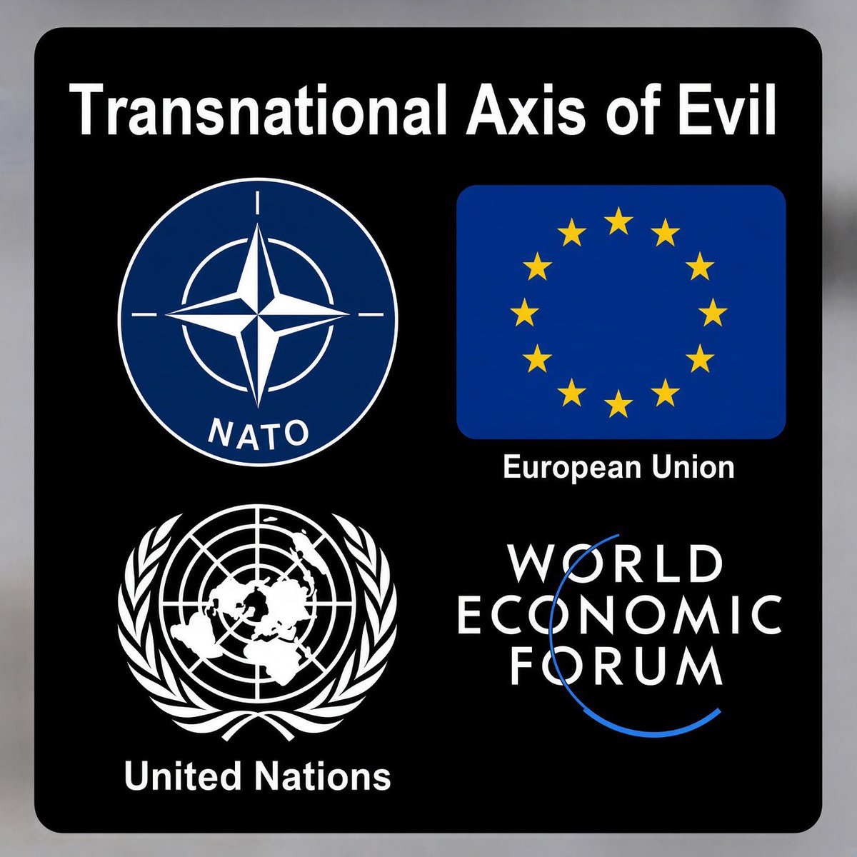 GnosisWolf's tweet photo. The Culture war and immigration problems in the West are largely because of these evil groups.

Who else? https://t.co/qAHWa5SxAj