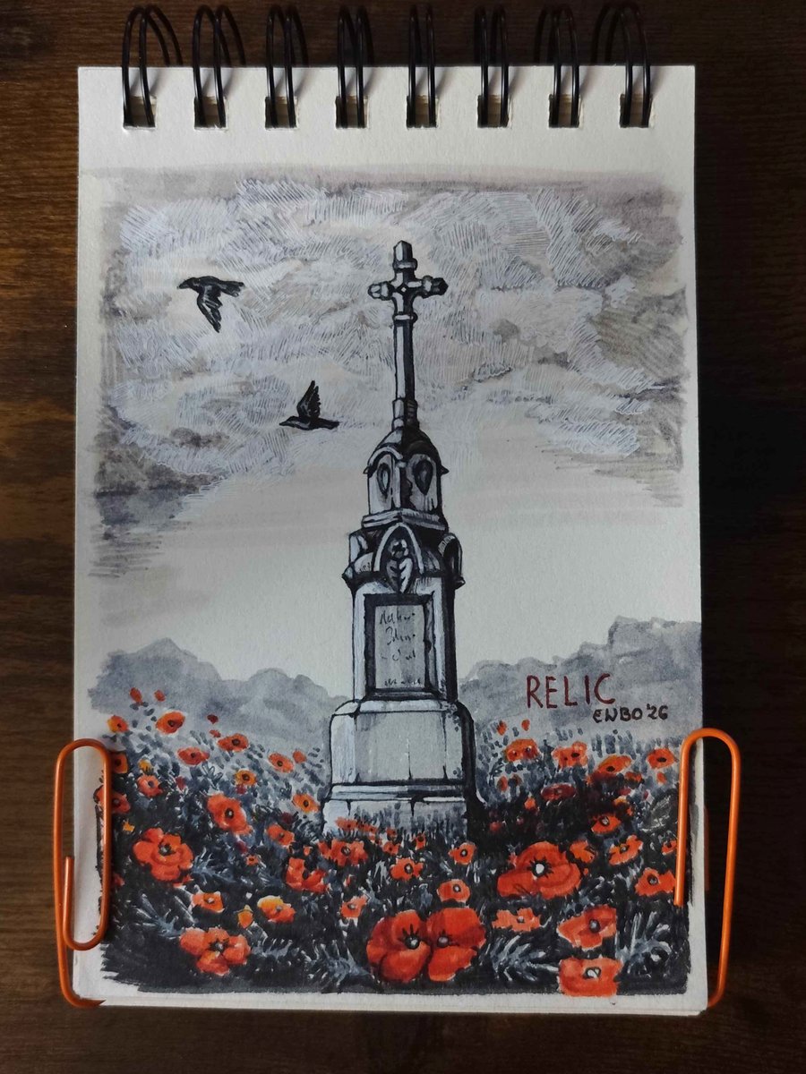 AdamNibyby's tweet photo. 1. Relic  @inktober_2026

@inktober
#EWBO #webtoon #inktober2026relic #inktoberrelic #inktober2026 #inktoberchallenge #inktober https://t.co/NYgeSbBcA9