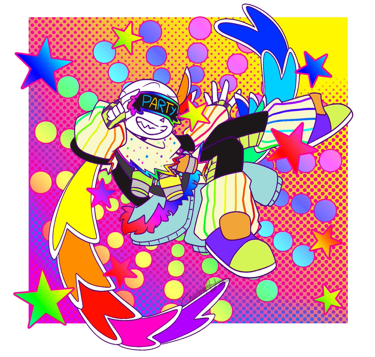 chimeraart501's tweet photo. Day 2 - Party

#inktober #inktobertale2026 #inksans #freshink https://t.co/QPPFwBzU8Z