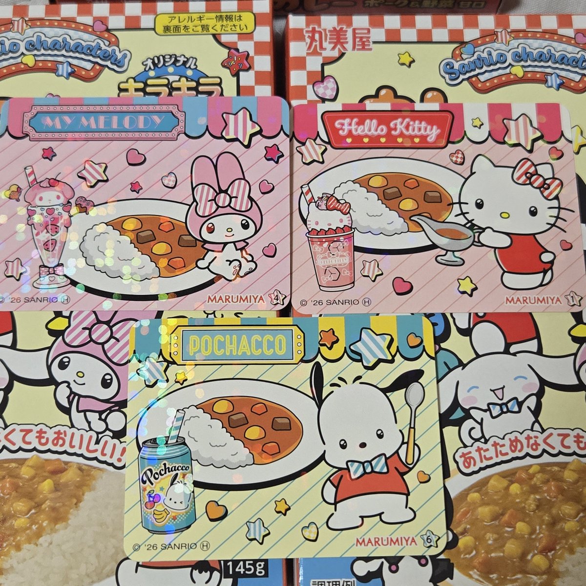 misi_tsuki's tweet photo. @1 サンリオ カレー キラキラシール 交換
【譲渡】
ハローキティ キティ
マイメロディ マイメロ
ポチャッコ
【求】
ポムポムプリン プリン
シナモロール シナモン
集合

3:3最優先。同柄2枚も検討します。名古屋手渡しor郵送(ミニレター可)
お気軽にお声がけください。よろしくお願いいたします。 https://t.co/MItK4BU6RR