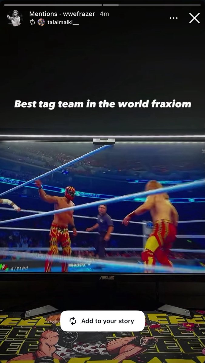 talalmalki__'s tweet photo. Absolutely INSANE day today! 
@WWEFrazer #smackdown https://t.co/dHs78fJGcm