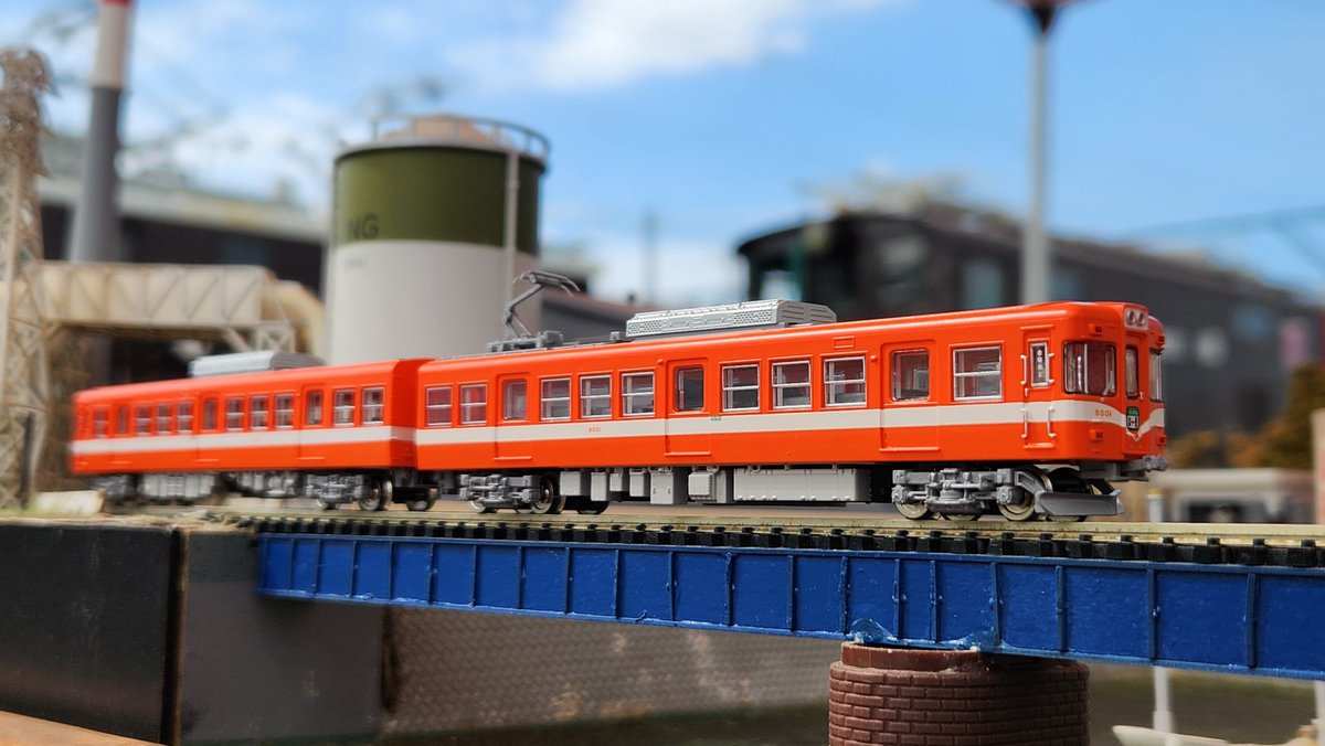 GAKUNAN_EL's tweet photo. 当会の鉄コレ9000形展示させて頂きました！ https://t.co/PI4USSvNAd