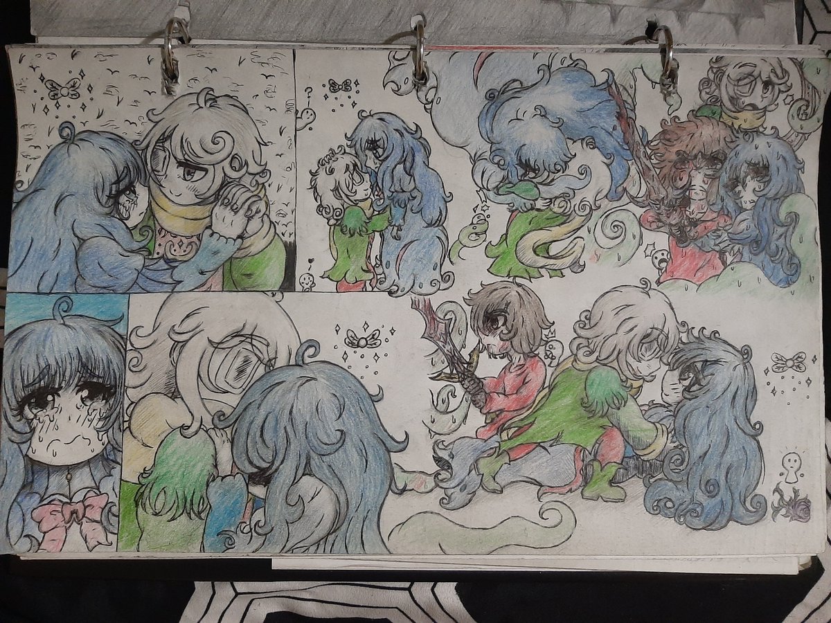 Zavidalote's tweet photo. Nicholas teaching Jewel how to dance in circles...

Some doodles for @Parorou https://t.co/xQJz5PIElR