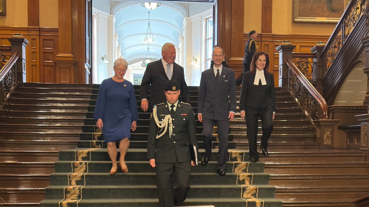 Effie_ONB's tweet photo. As Deputy Speaker, it was an honour to represent Speaker Donna Skelly today at Queen’s Park, welcoming His Royal Highness The Duke of Edinburgh with Premier Doug Ford, Education Minister Paul Calandra, and and Her Honour the Honourable Edith Dumont, Lieutenant Governor of Ontario, at Ontario’s Experiential Education Gathering.

It was a pleasure to meet with students, educators and industry partners who are helping young people build practical skills, confidence and leadership through hands-on learning opportunities.

Experiential education plays an important role in preparing young people for the future, empowering them to discover their strengths, explore new interests and make meaningful contributions to their communities.

Thank you to His Royal Highness, Premier Ford, Her Honour and everyone working to create these valuable opportunities for Ontario’s next generation.

@fordnation @PaulCalandra @SpeakerSkelly 

#ExperientialLearning #Ontario #QueensPark #ONPOLI