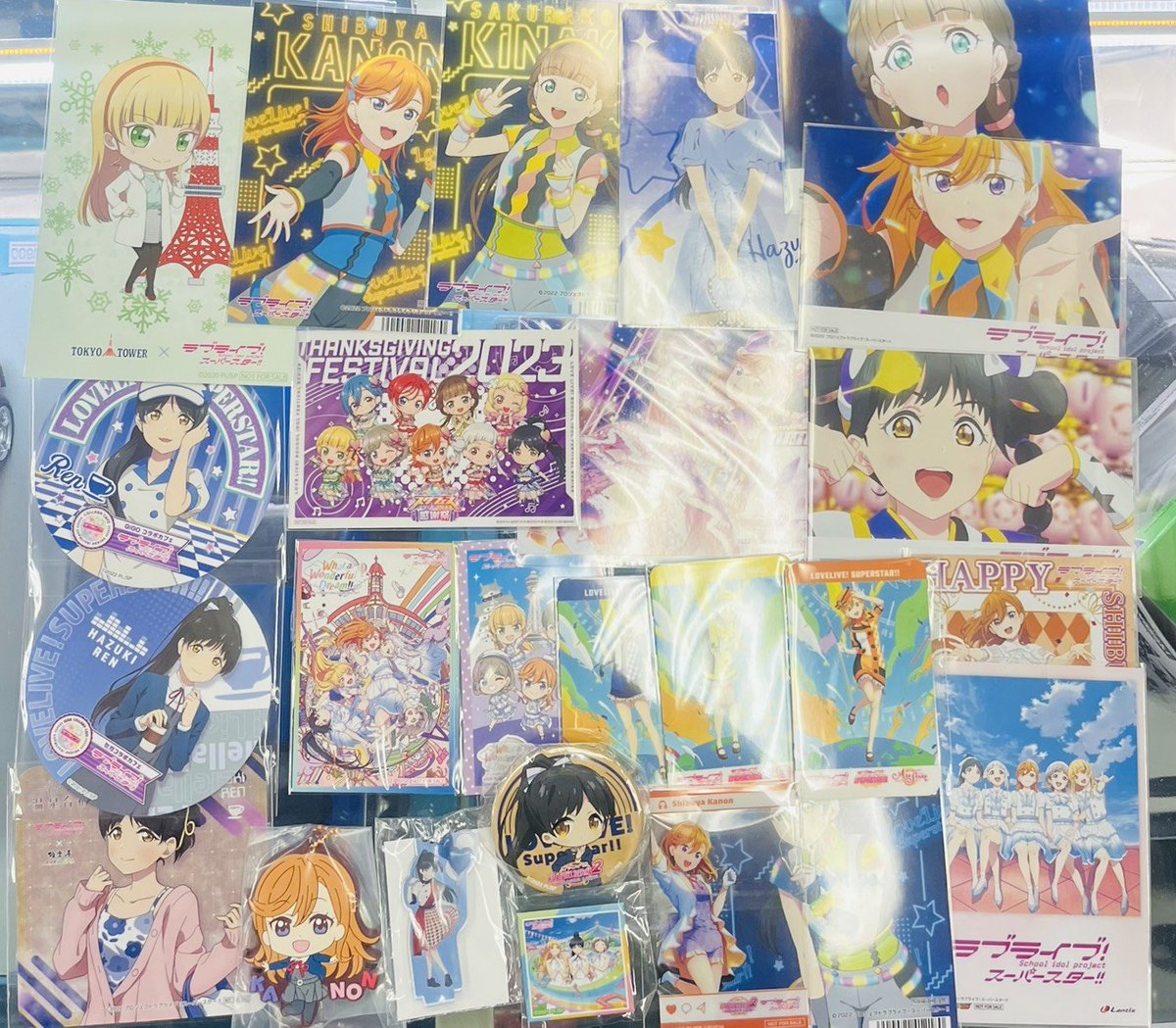 shoten_ino's tweet photo. ✨買取入荷✨

ラブライブ缶バッジ等大量入荷いたしました！

痛バ用に探している方などいましたら是非  #いのう商店 へお越しください！

他にもラブライブグッズや他のグッズもございます。皆様のご来店お待ちしております(*´︶`*)♡ https://t.co/InUprkSYef