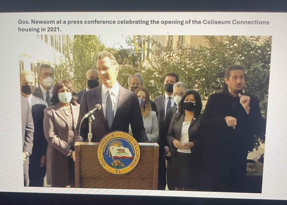 LoriSaldanaSD's tweet photo. 3/Building affordable housing on surplus public land, in coastal areas already showing signs of saltwater infiltration, is reckless & dangerous
The #CAgovernor learned this in 2021 when the new Coliseum Connections apartments flooded in Oakland within a year of completion https://t.co/q9oyEKS4qn