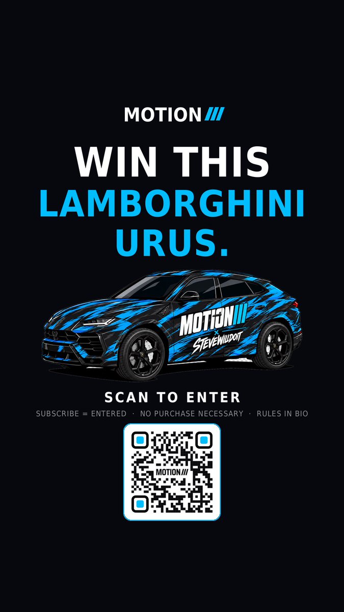 davidleesaylor's tweet photo. Wanna win this Lamborghini Urus? Scan QR or visit https://t.co/Ndf8E8BlV9 https://t.co/G4kUcGjHWF