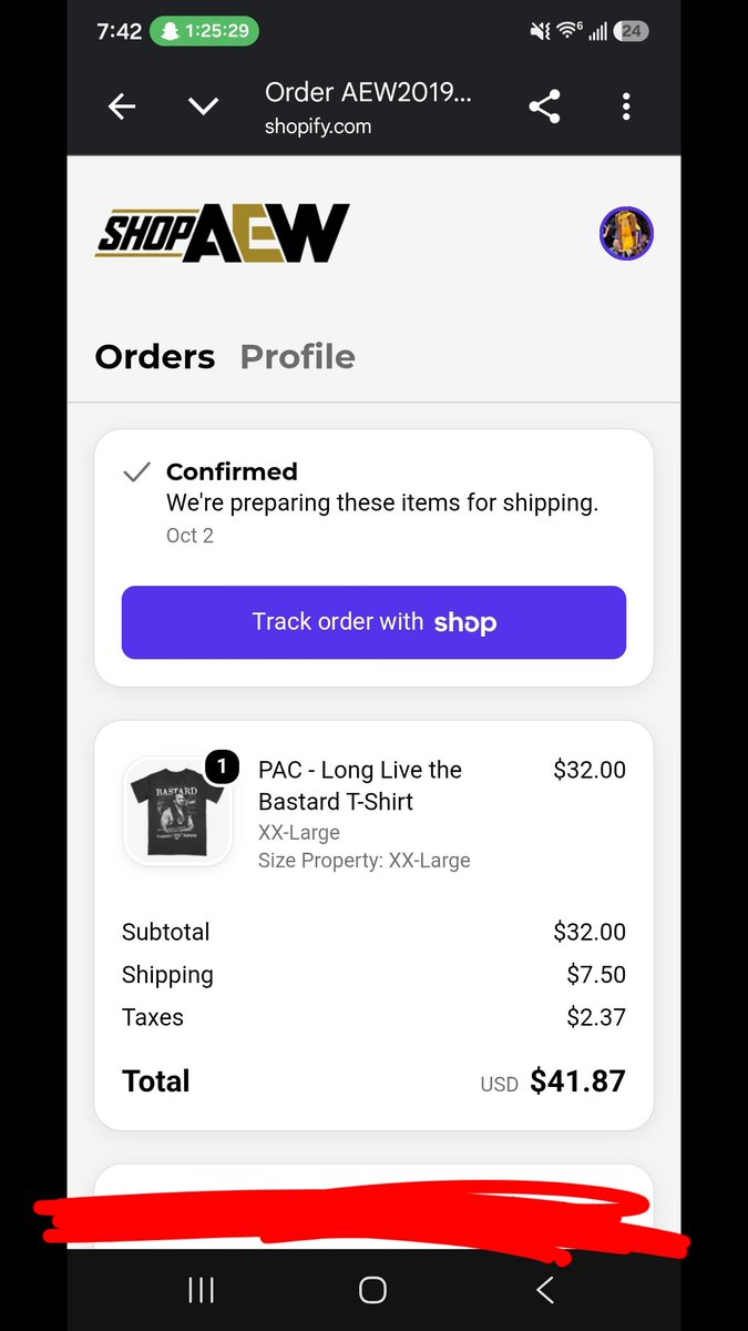 Layton11716607's tweet photo. GOT MINES!!!!!!! #AEW #wrestling #aewdynamite #rippac #longlivepac #allelitewrestling #wwe https://t.co/OdSRpTkyq1