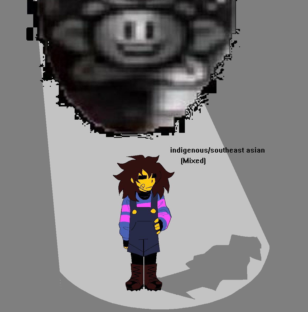 MacabreCadaver_'s tweet photo. super late to it but frisktober day 1 https://t.co/C1Qamy0YW2