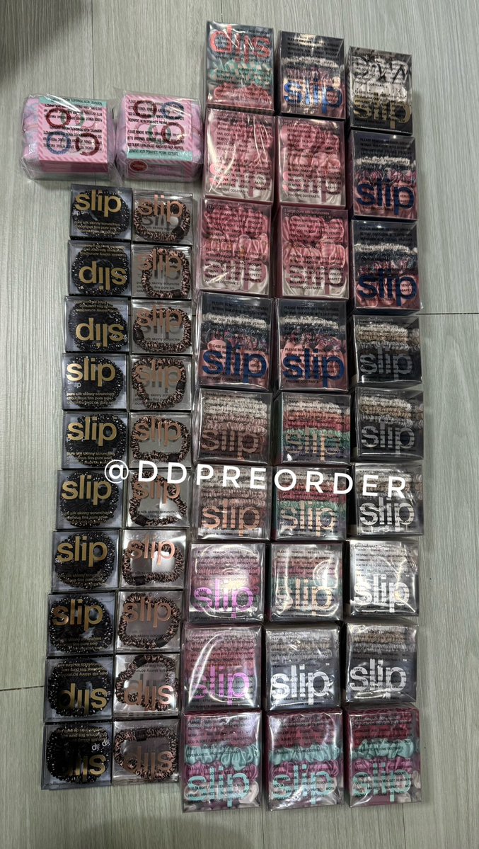 ddpreorder's tweet photo. พร้อมส่ง Slip scrunchies ของแท้💯 https://t.co/AJBlo955Ex