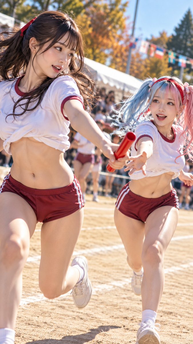 9hgjrAI's tweet photo. プロンプトお借りして運動会してきました！
2人とも楽しそうです💕

…ちなみに障害物競走させたらとんでもないハプニングが起きたのでリプ欄に貼っておきます🤭 https://t.co/PCI5VXFu4a