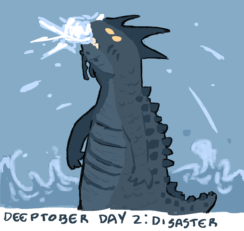 StaticDreams2's tweet photo. little rushed day 2 drawing, didnt have much motivation for this one cause the prompt didnt interest me that much, but i am determined to do all of the days B) (plus a little semi lineless style experimentation.) #deeptober https://t.co/YWSK5efCRK