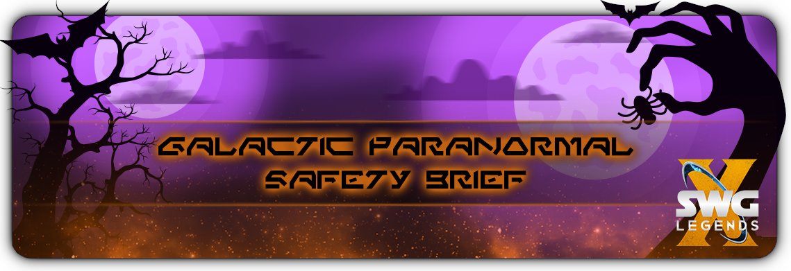 SWGLegendsStaff's tweet photo. Creatures of the night, the moon is rising and the shadows are whispering once more. The full GMF 2026 Paranormal Safety Brief is now posted on the forums. Check out the ins and outs of GMF.
https://t.co/uKMtVy0LNC
#SWGLegends #StarWarsGalaxies https://t.co/nT6Z1vyoS0
