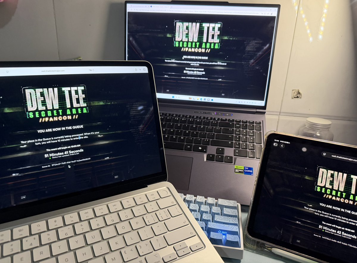 YingzaiTOT's tweet photo. Give me a ticket, please!

#DewTeeFancon https://t.co/Qj9VR2dfBO