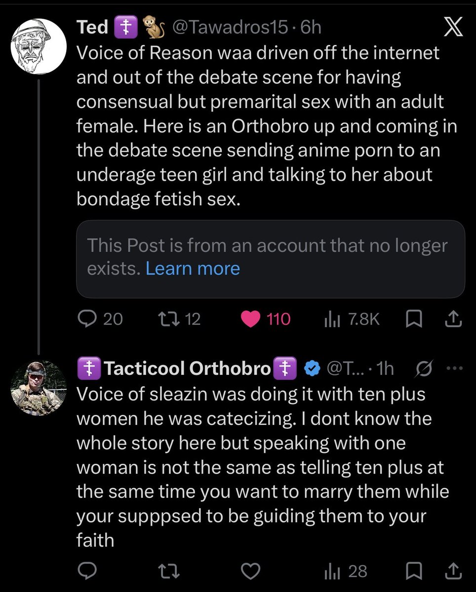 blessedmikko's tweet photo. Who’s defending Geoff for sending pornography to minors on X despite repeatedly slandering me on this app? @DanielDorotheos &amp; @TacticoolOrtho were just 2 people of the camp of the supposedly real Orthodox Christians spotted in the wild. https://t.co/Ps7jUYHL6s
