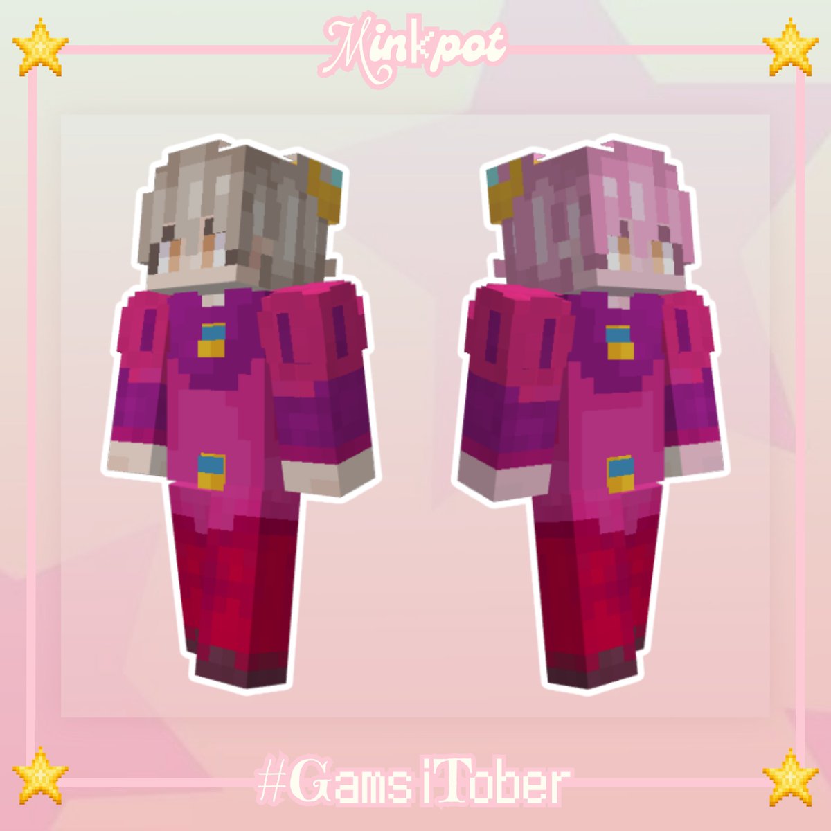 minkpot's tweet photo. día 2 listoo, nada más dulce que el dulce principe para este día 🍬
- versión disfraz y versión dulce completo

#GamsiTober  #Gamsart https://t.co/Ztv1nb93ne