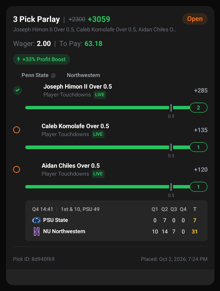 SorryForTheDank's tweet photo. Let's go First Tuddy slip I've cashed that I made myself https://t.co/LDumQzAddT