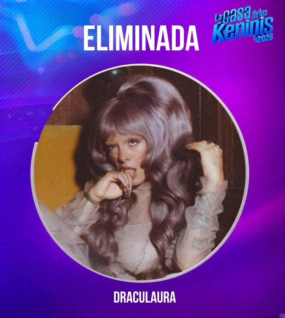 LCDeLosKeninis's tweet photo. Por decisión propia, la participante @VampiraLoaiza decide abandonar el Reality Show Kenini 2026. https://t.co/eBDnNiHf9e