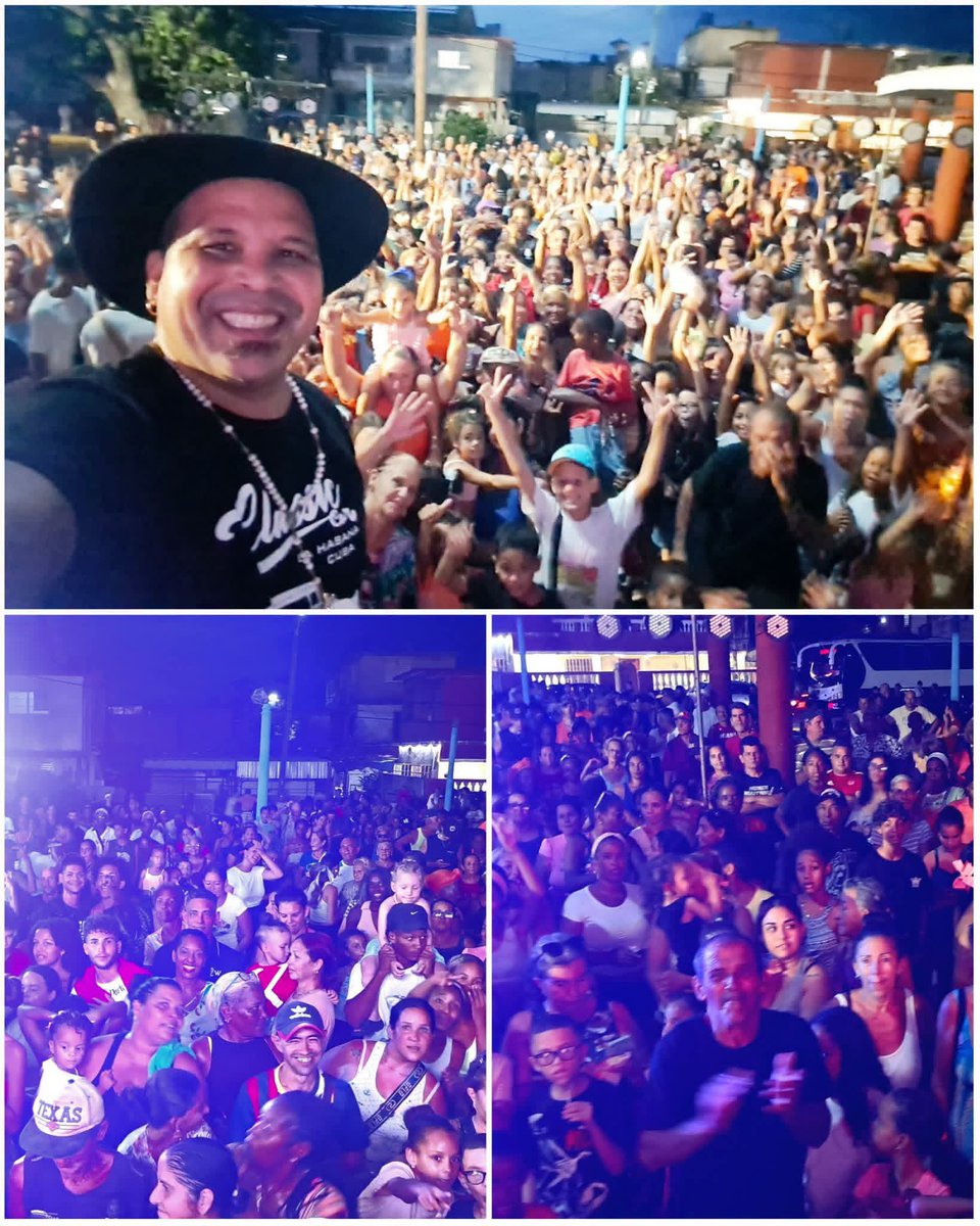 GHNordelo5's tweet photo. Así lo cuenta @arnaldotalisman:
¡Esta vez le tocó a Jaimanitas, en Playa! 
¡Cuanta gente sencilla y hermosa que por unas horas olvida las carencias, los apagones, los desaciertos y grita a los cuatro vientos su alegría, su amor, su dignida, el orgullo de ser cubanos! 🇨🇺🇨🇺🇨🇺 https://t.co/bRmG2gSQxr