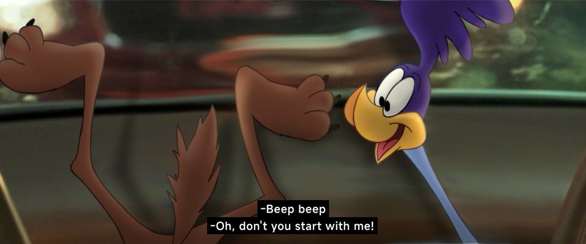 sincerly_uss's tweet photo. #roadrage #looneytunesbackinaction https://t.co/B5pAbeu9c1