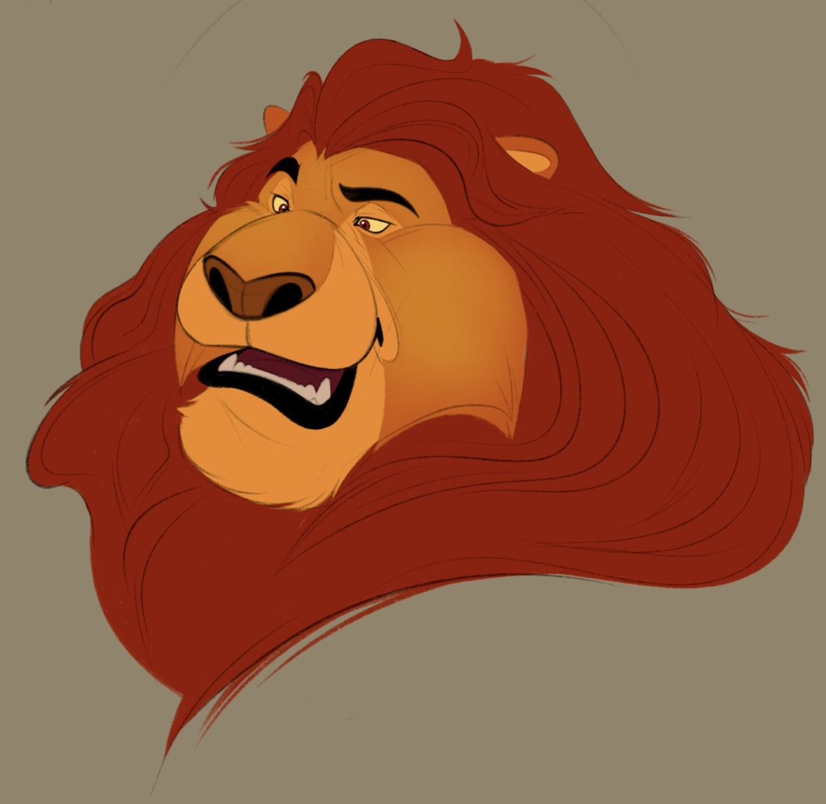 Bearbubba's tweet photo. some handsome Mufasa and an XXXL version of da big lion king :3)

#furryart #fatfur #furry https://t.co/GI9x9utCce