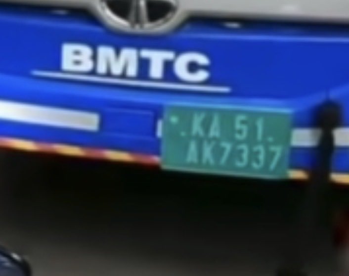 RCBengaluru's tweet photo. The name is Killer @BMTC_BENGALURU 

📍Vijayanagara Water tank signal

🗓️ 30 Sep 

🚥 turns 🟢, 🛵 riders just missed an underside

Rash &amp; Negligent driving by bus driver

@DCPTrWestBCP @Acpvnagartrfbcp - will your team @vijayanagartrps take action on such cases?

KA51AK7337 https://t.co/wDFc4YW3Fd