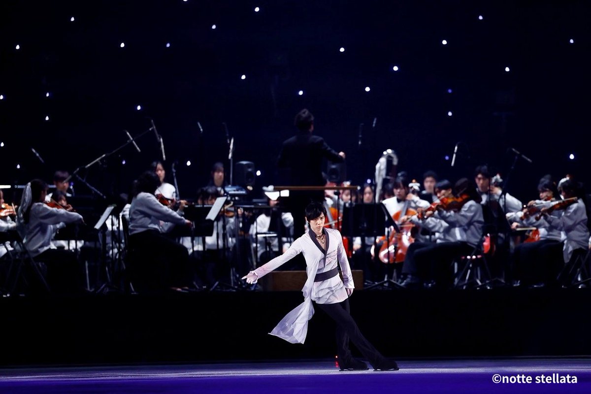 nitteleplus's tweet photo. ＼📢 アンコール放送まであと1週間！／

 『東和薬品 presents 羽生結弦 notte stellata 2026』
2026/3/9公演【10/10(土)9:00〜】

📍日テレプラスの視聴登録方法をご案内📍
https://t.co/NSWpQUzet3
 
番組詳細はこちら👇 https://t.co/6kIPuIZZ7D