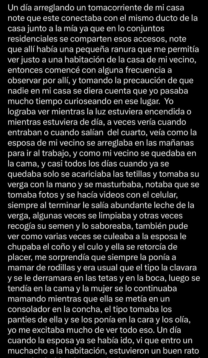 3x_relatos's tweet photo. De espía a put@ del vecino 🔥 https://t.co/ozbsR6kuD4