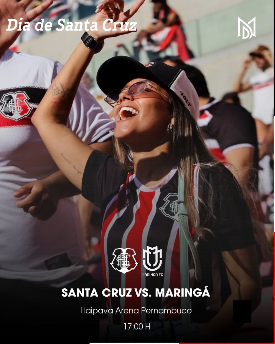 nacoesdoarruda's tweet photo. HOJE É DIA DE SANTA CRUZ! 🔥🖤🤍❤️

Santa Cruz 🆚 Maringá | ⏰ 17:00h | 🏟️ Arena Pernambuco 

 #brasileirao #saf #viral #SantaCruz #futebol #Noticias https://t.co/hnw0QsxHxq