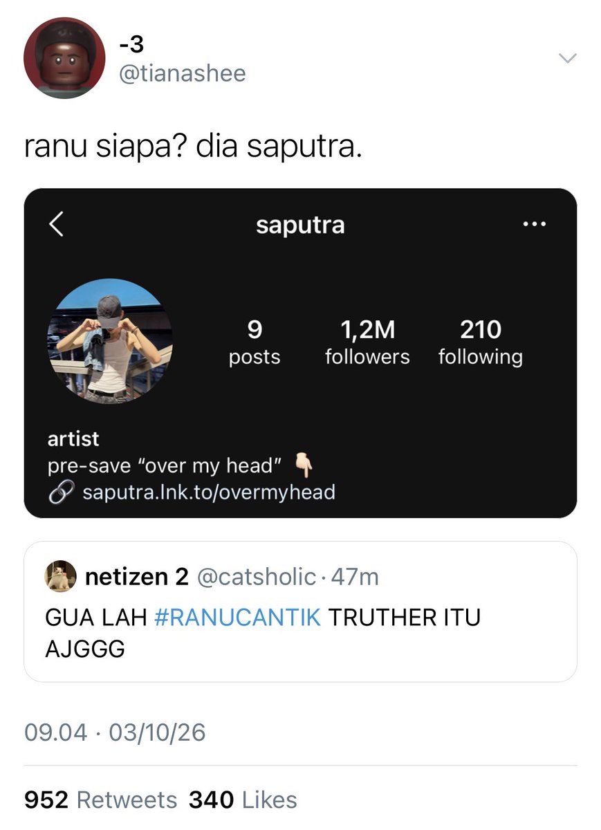 seraphinedust's tweet photo. #keonhyeon five tweets au

sedikit ahnaf ranu ketika hashtag #ranucantik trending dan memicu war https://t.co/5cPngLRLPZ