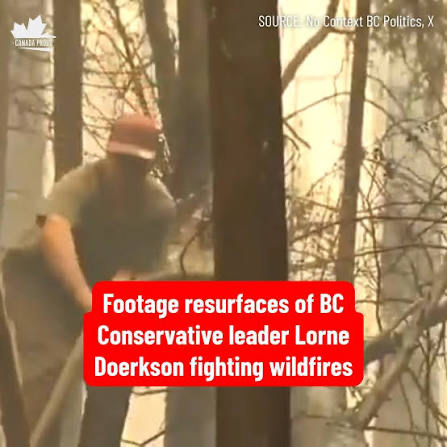 wcvoice2026's tweet photo. @elenoresturko Judge a leader not by his speech from the podium, but by his actions in the face of a forest fire. https://t.co/JoN6zRhviU