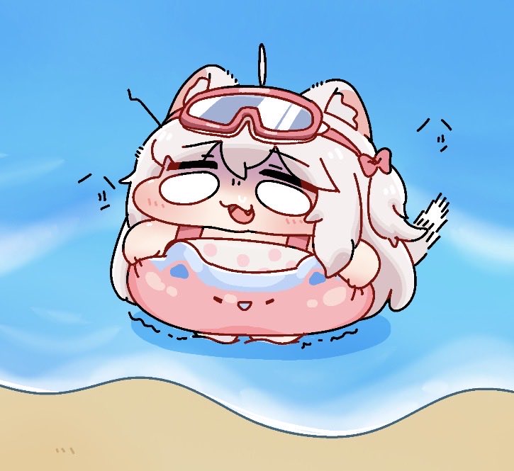 Motimti0307's tweet photo. 水着の時期が....コミーは全てが虚しいにゃ... https://t.co/gsElW9wtAT