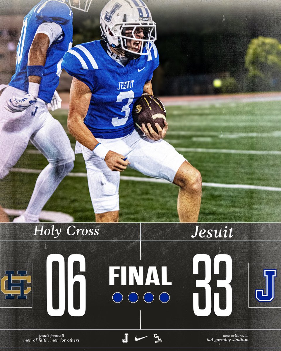 JHSNolaFootball's tweet photo. Jays on top!! https://t.co/AoZFPpGSWl