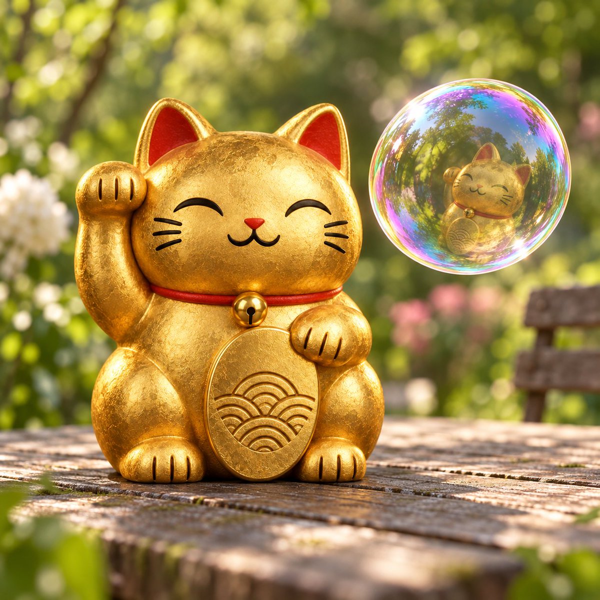 Beckoncat's tweet photo. Beckon has met a very round cat.
It seems to be passing through. https://t.co/14MdsDWeCi