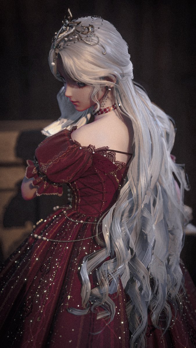 digitulily's tweet photo. Day 2: Royal Court 🌹

A kidnapped princess finally escapes, only to find her kingdom in ruin.

#nikkitober #nikkitoberday2 #infinitynikki https://t.co/XqbnHALAEq