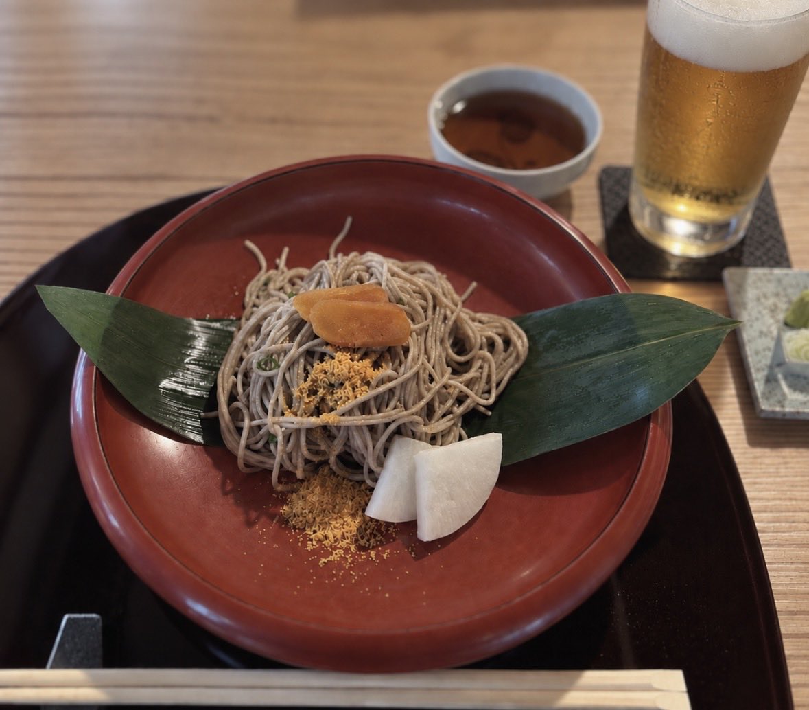 renafterhours01's tweet photo. からすみ蕎麦美味しかった https://t.co/XV0KibatPm