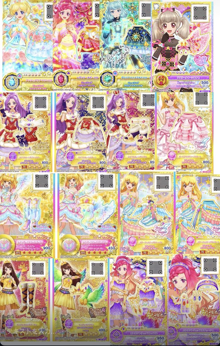 r_0ikws2's tweet photo. アイカツカード 買取 交換

求 画像1、2枚目

譲 代金 or 画像3枚目

メルカリ・Yahooフリマ経由しての取引も可能です🙆🏻‍♀️◎
交換のカードについて、1部オリキャラやキャラ違い等をご理解ください🙇🏻‍♀️
カード整理中のため、お気軽にご提案くださいꈍ ꈍ
3枚目の画像のカード買取のみでも大歓迎です🎀 https://t.co/l918M6scAI