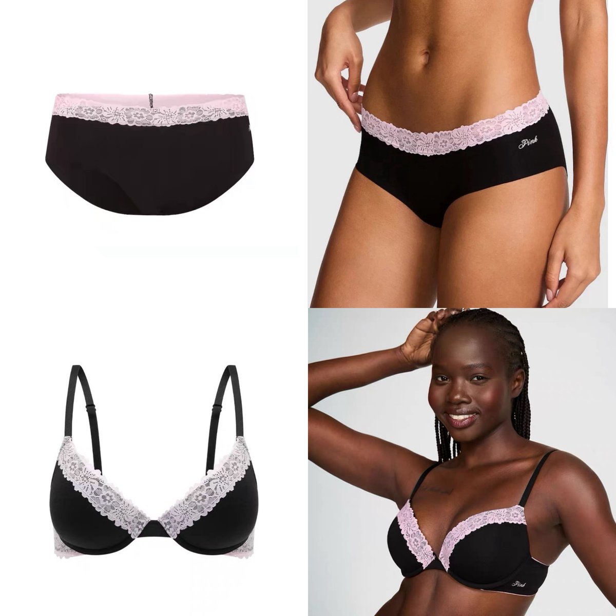 bemond2004's tweet photo. ꒰⌯ pre ⌯꒱ Victoria’s Secret Pink .⁺⊹ .ᐟ

𖦹 panty 290 | 𖦹 bra 890 free ems
★ SET bra+panty 1150 free ems✅📦

กดสั่งสินค้าทุกวัน ไม่มีปิดรอบค้าบʚɞ ⁺˖ ⸝⸝
#victoriassecret https://t.co/MQxMKXyXxx