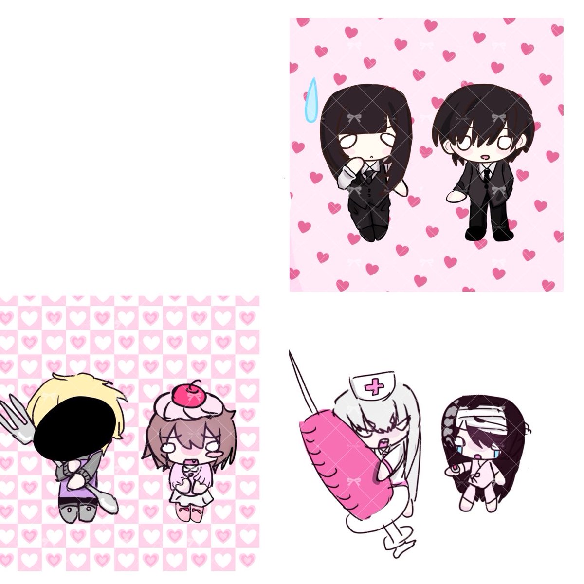 wvx3au's tweet photo. 【簡易ミニキャラ企画】
参加条件】RT、いいね
人数】～3名ほど
サーチバンの為、引用確率up

直接DMに送るため見えるところに詳細がない方、ご希望等ある方はリプに詳細貼っていただけると助かります！
 #夢絵企画  #イラスト企画  #夢絵無償企画 https://t.co/E5GU99rKVB