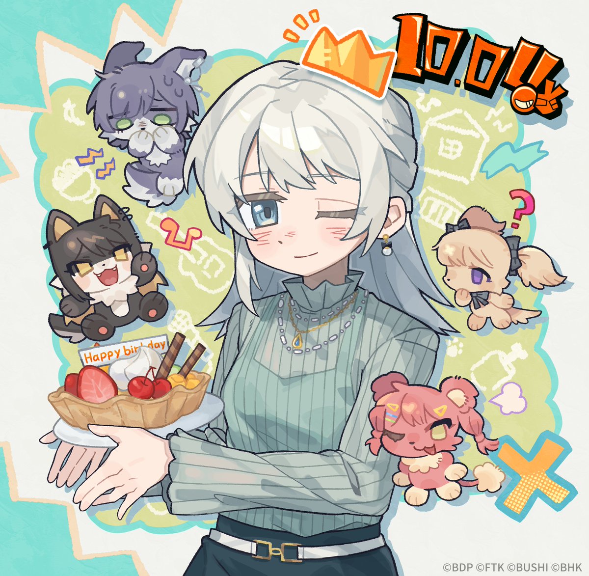 bangdreamon_EN's tweet photo. Dear BanG Dreamer,

Today is the birthday of Miku Mahashi, the Gt.&Vo. of Ikka Dumb Rock! ✨  

On this special day, we have also received a wonderful birthday illustration created with love by a fan! 🎨  
Thank you to TUTAI for creating this wonderful artwork. Every stroke and every splash of color is filled with love and heartfelt wishes for Miku, making this birthday even more special! We would also like to thank all BanG Dreamers for your continued love and support for Miku Mahashi! 💕  
With all of you by her side, Miku can continue to shine brightly on stage.

Thank you for your continued support of BanG Dream! Our Notes!

#BanGDream #OurNotes #OurNotesGlobalLaunch