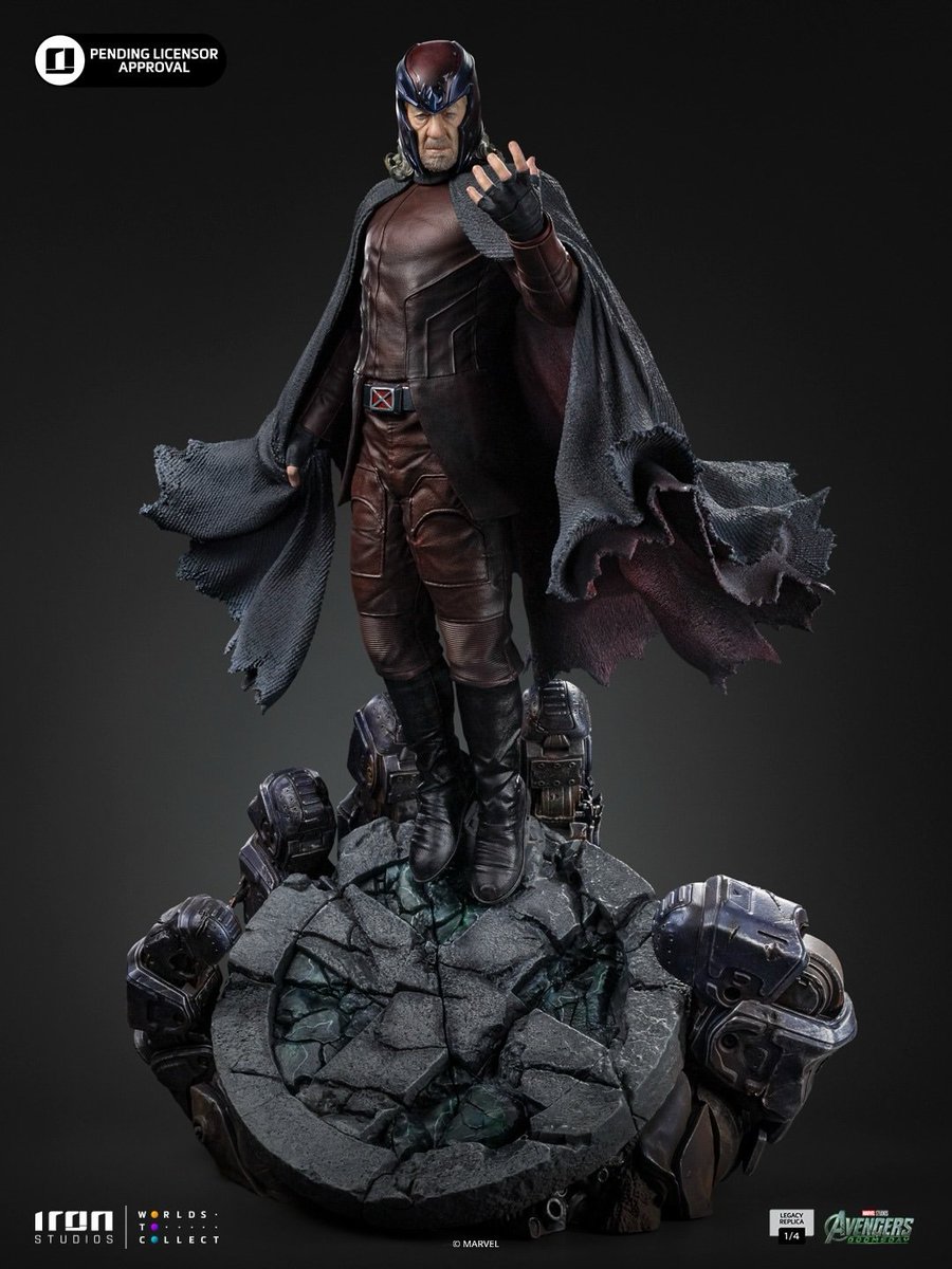 MCUFilmNews's tweet photo. New look at Magneto figure from ‘AVENGERS: DOOMSDAY’. https://t.co/jGfIcHDxyp